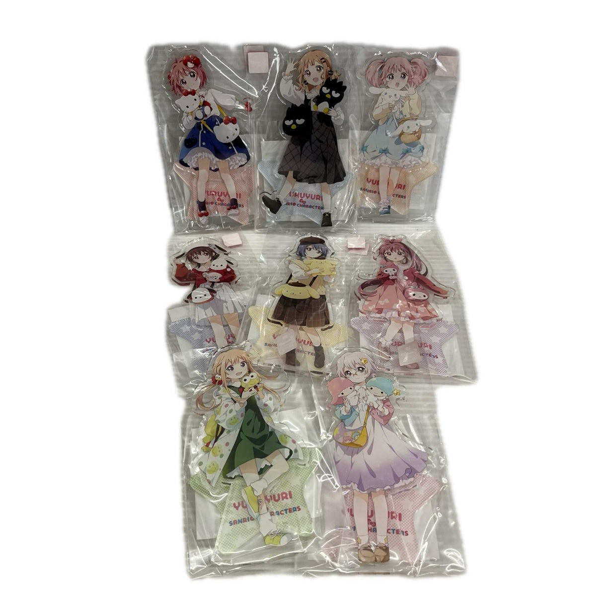 ゆるゆり サンリオ アクリルスタンド 8体セット ゆるゆり　サンリオ フィギュア/グッズ
