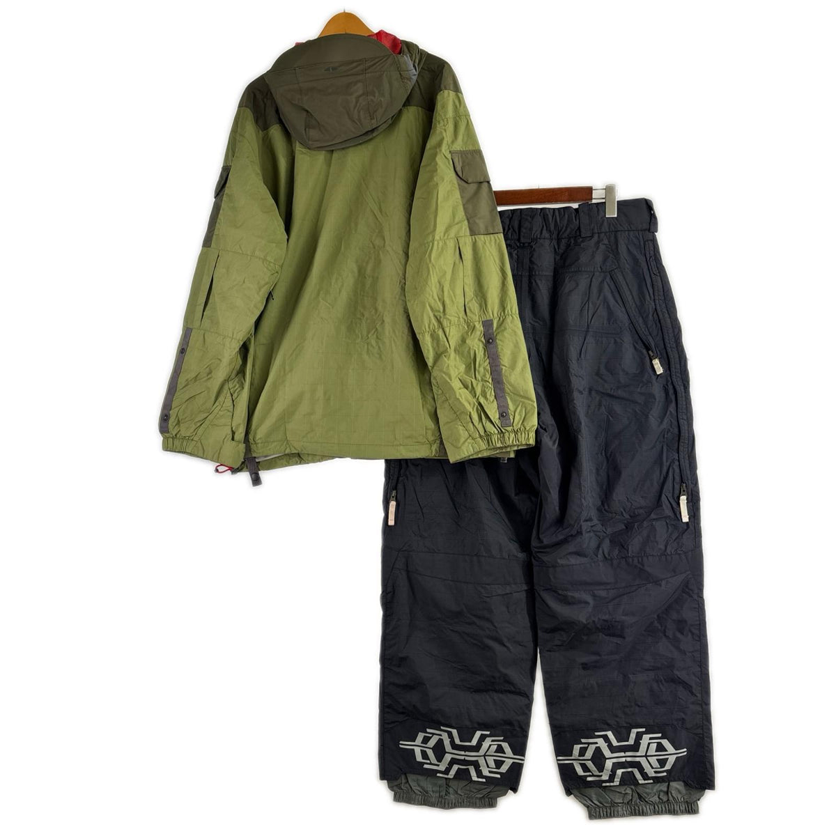 セットアップ BURTON ANALOG ｽｷｰ ｳｴｱ L グリーン