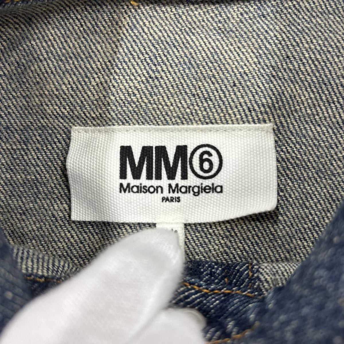 デニムジャケット 18SS ﾛﾝｸﾞｼｬﾂﾜﾝﾋﾟｰｽ 38 38 ブルー