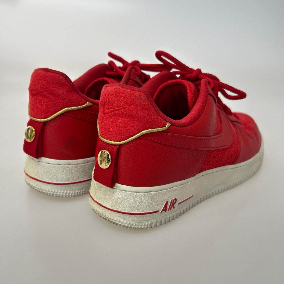 スニーカー AF1 (27.5cm) ﾚｯﾄﾞ 27.5cm (US9 1/2 UK9 EU45) レッド