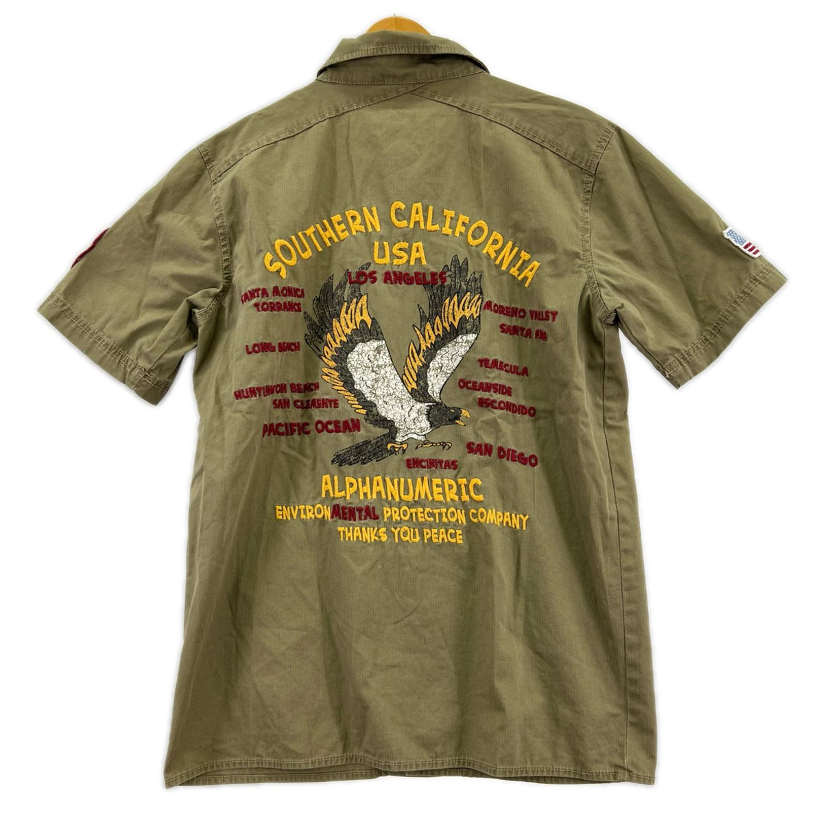半袖シャツ Military SS Shirt M KHK M