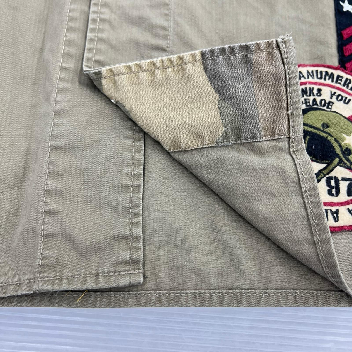 半袖シャツ Military SS Shirt M KHK M