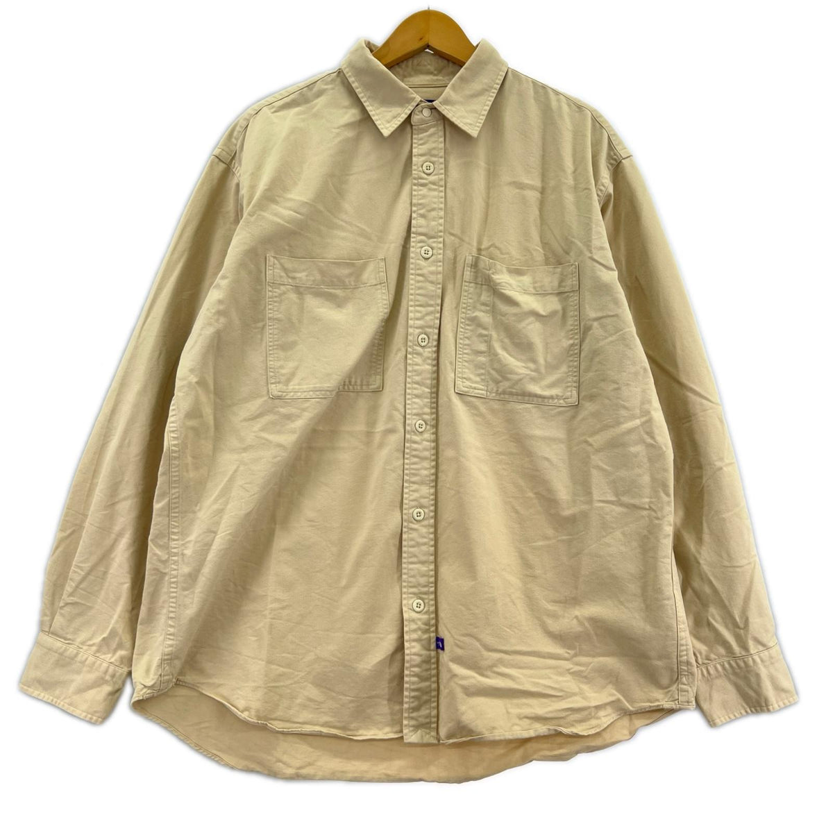 長袖シャツ Double Pocket Field Work Shirt ﾍﾞｰｼﾞｭ L L ベージュ