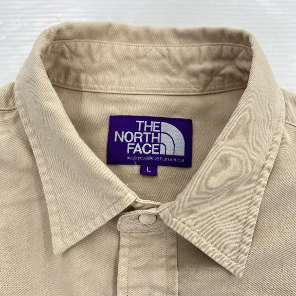 長袖シャツ Double Pocket Field Work Shirt ﾍﾞｰｼﾞｭ L L ベージュ