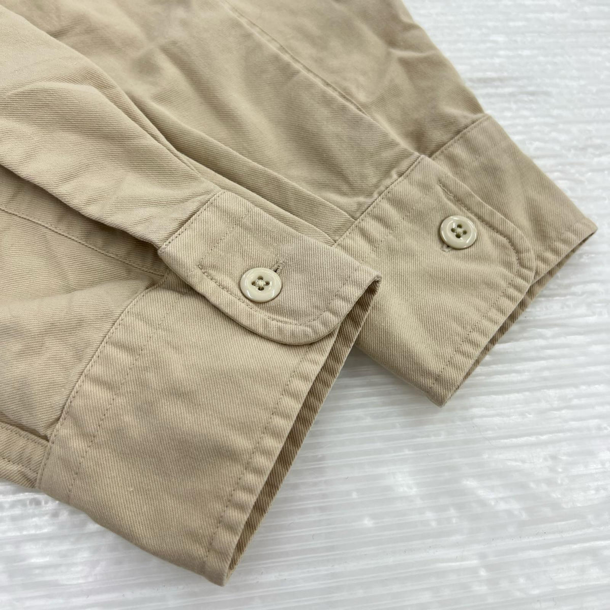 長袖シャツ Double Pocket Field Work Shirt ﾍﾞｰｼﾞｭ L L ベージュ