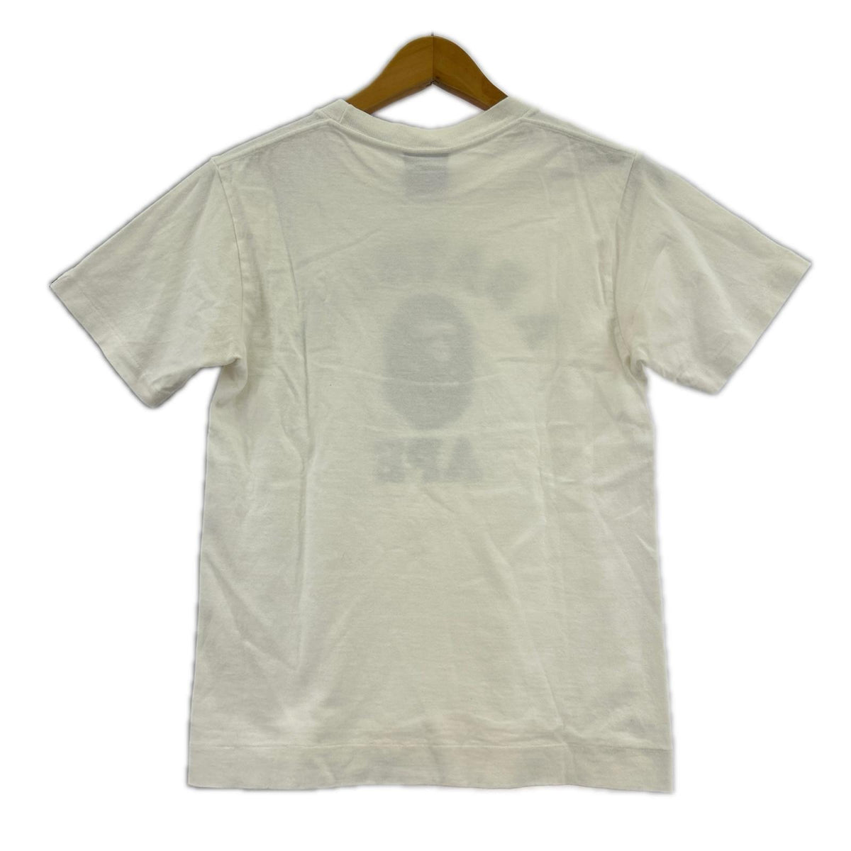 半袖Ｔシャツ A BATHING APE ｶﾓ ﾌﾛﾝﾄﾛｺﾞ (XS) ホワイト