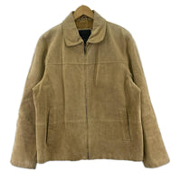 レザージャケット JACK & JONES/ﾍﾞｰｼﾞｭ ベージュ