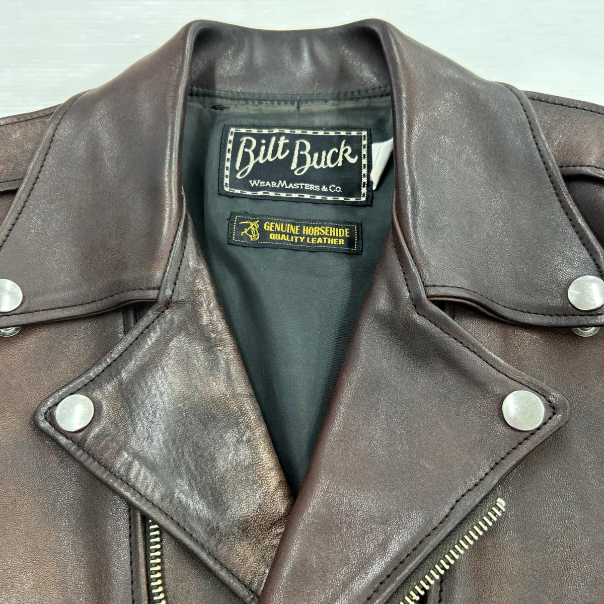ライダースジャケット Bilt Buck/Lot 433/36/ﾌﾞﾗｳﾝ 36 ブラウン