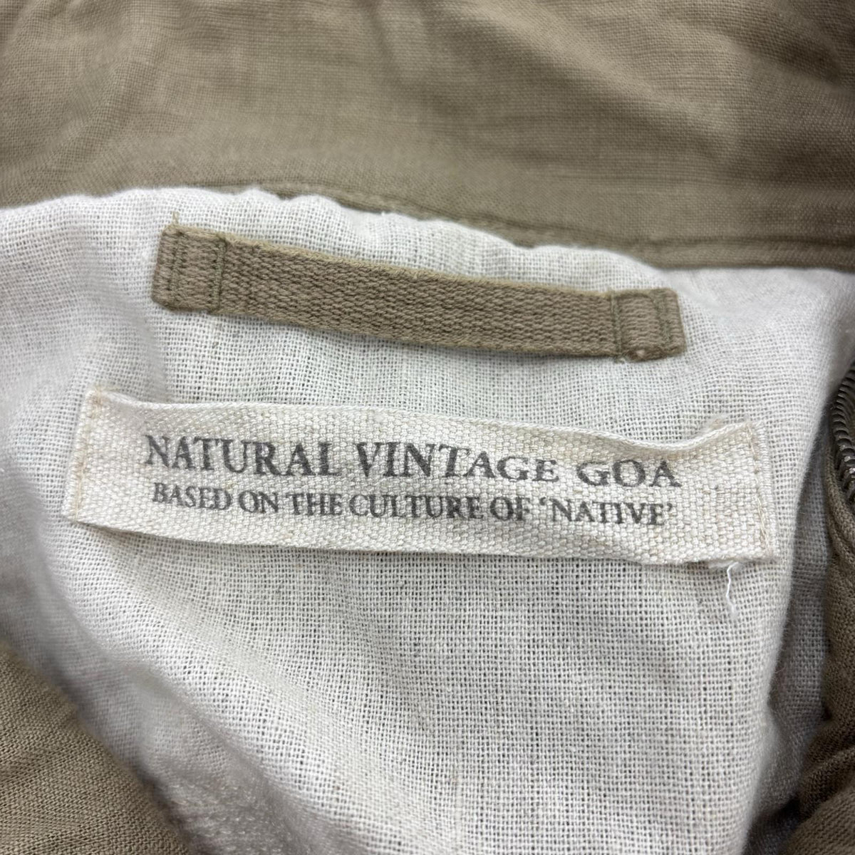 パーカー NATURAL VINTAGE GOA/Wｼﾞｯﾌﾟ/ﾍﾞｰｼﾞｭ ベージュ