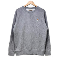 スウェット MAISON KITSUNE SWEAT SHIRT FOX HEAD PATCH L ｸﾞﾚｰ L グレー