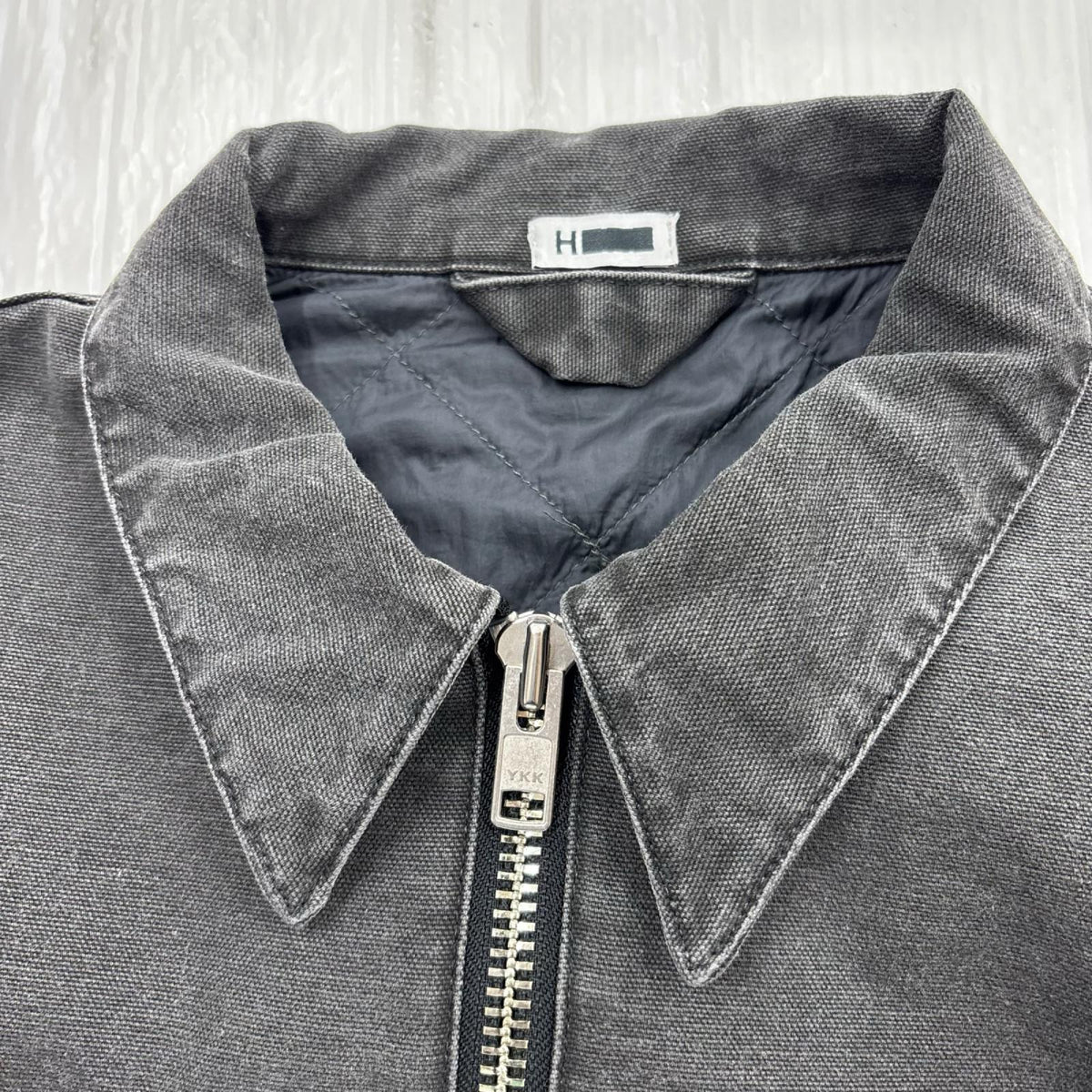 ジャケット 25AW ピグメント フェード ジャケット 1225-173-0199 L ブラック