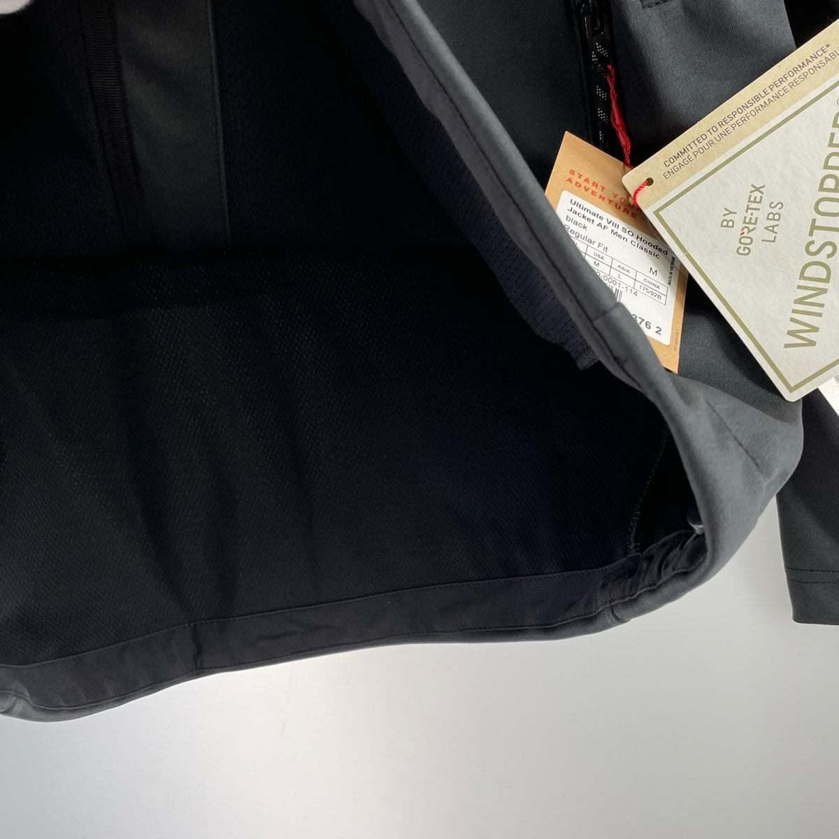 パーカー Ultimate VIII SO Hooded Jacket 黒 (M) M ブラック