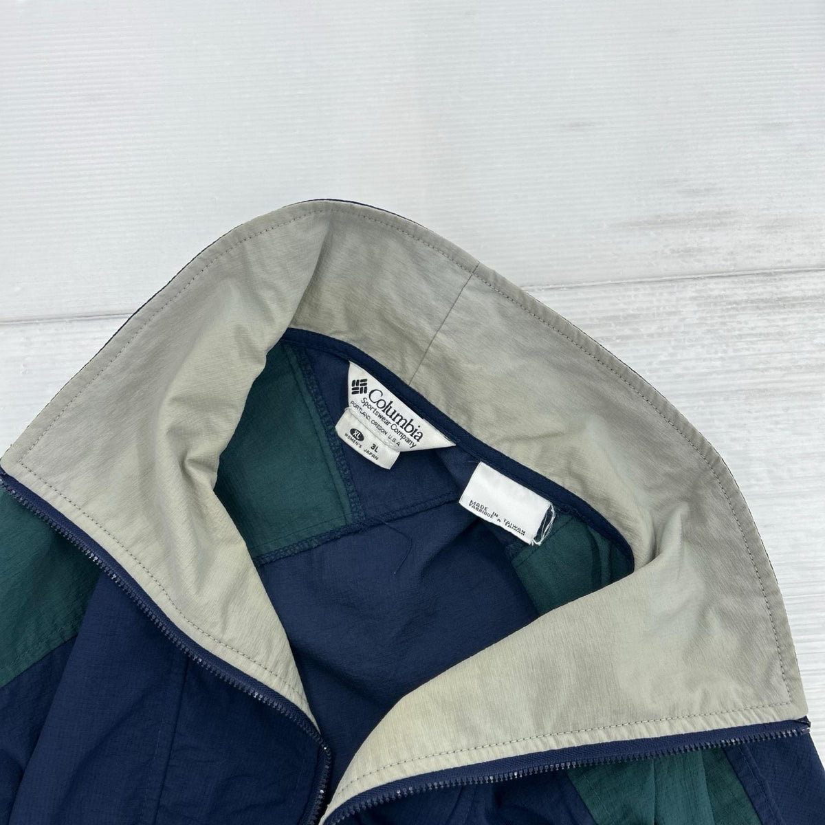 ジャケット 90s ｱﾉﾗｯｸｼﾞｬｹｯﾄ (XL) ネイビー