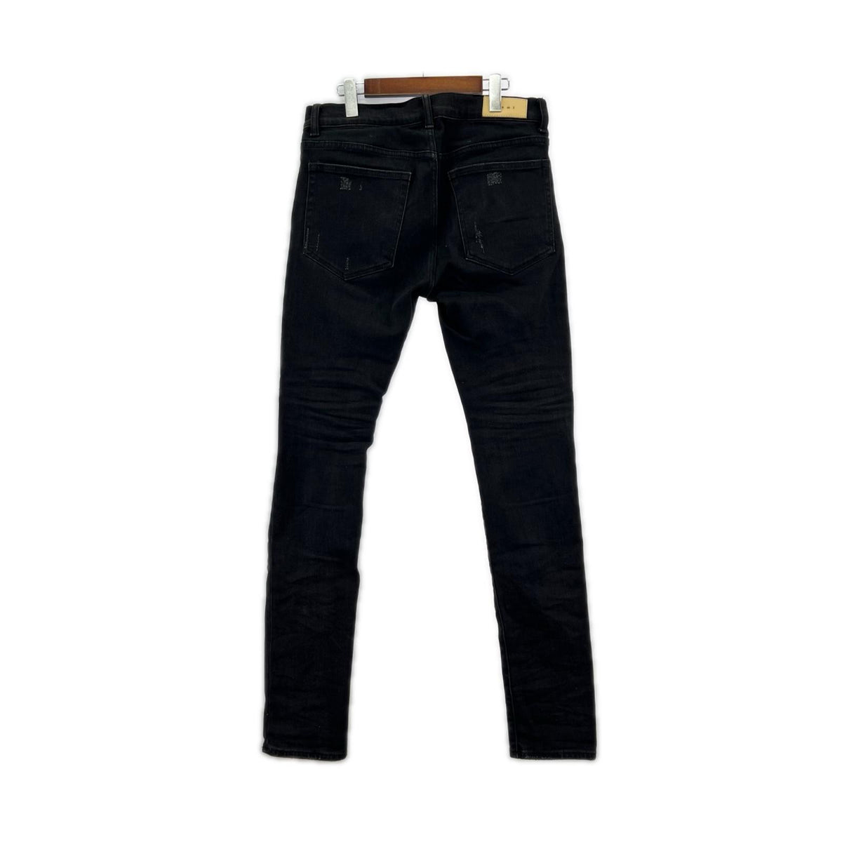 デニムパンツ mnml ダメージ加工 ブラック 32インチ RN139488 32 ブラック