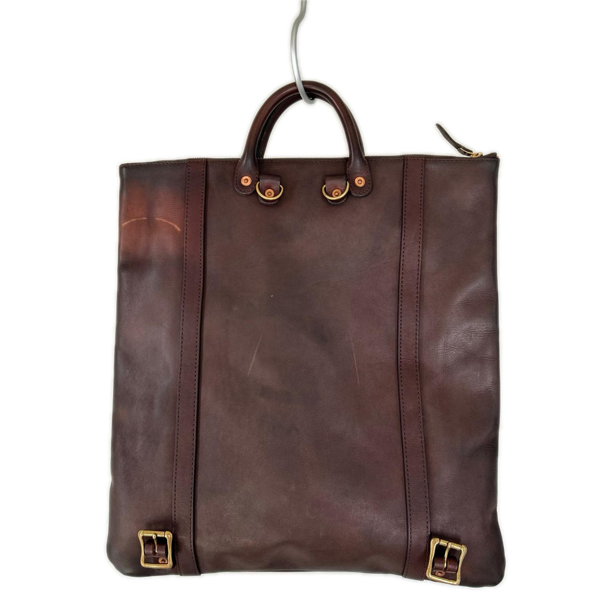 その他バッグ LEATHER HELMET 2WAY BAG ブラウン