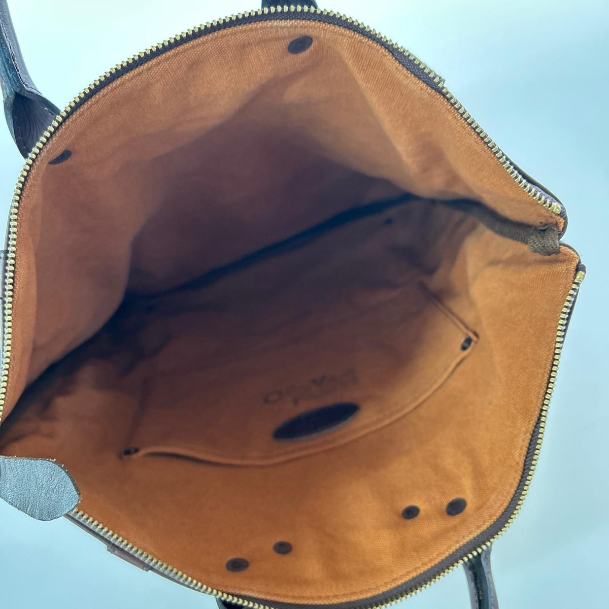その他バッグ LEATHER HELMET 2WAY BAG ブラウン