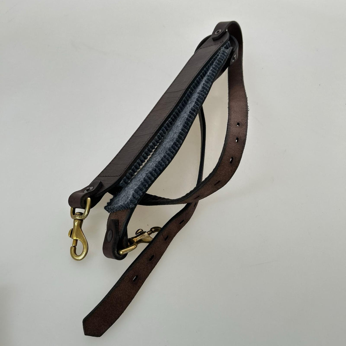 その他バッグ LEATHER HELMET 2WAY BAG ブラウン