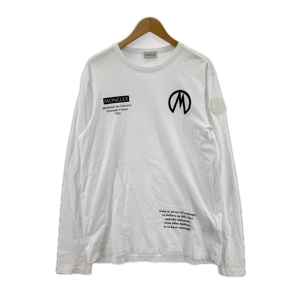 長袖Ｔシャツ MAGLIA T ﾎﾜｲﾄ L ホワイト