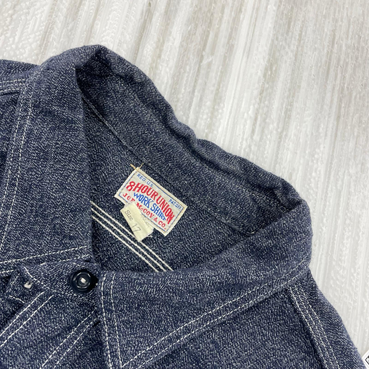 長袖シャツ 8 HOUR UNION L/S ｼｬﾂ ﾈｲﾋﾞｰ ブルー