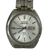 腕時計 SEIKO 5 ACTUS 自動巻き 6106-8670 シルバー