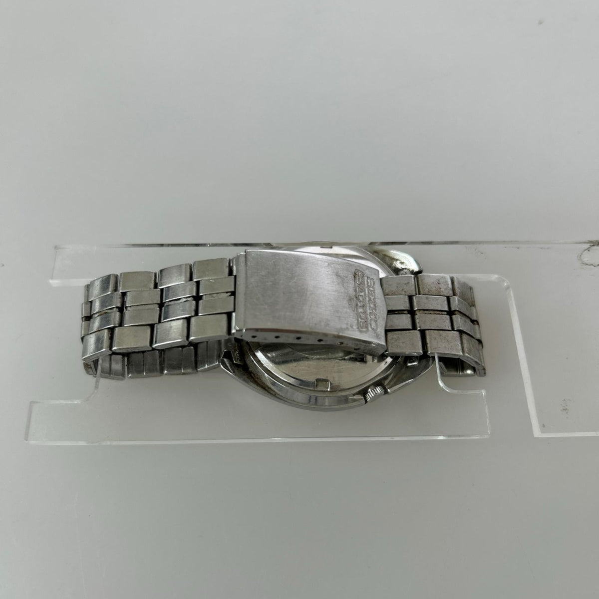 腕時計 SEIKO 5 ACTUS 自動巻き 6106-8670 シルバー