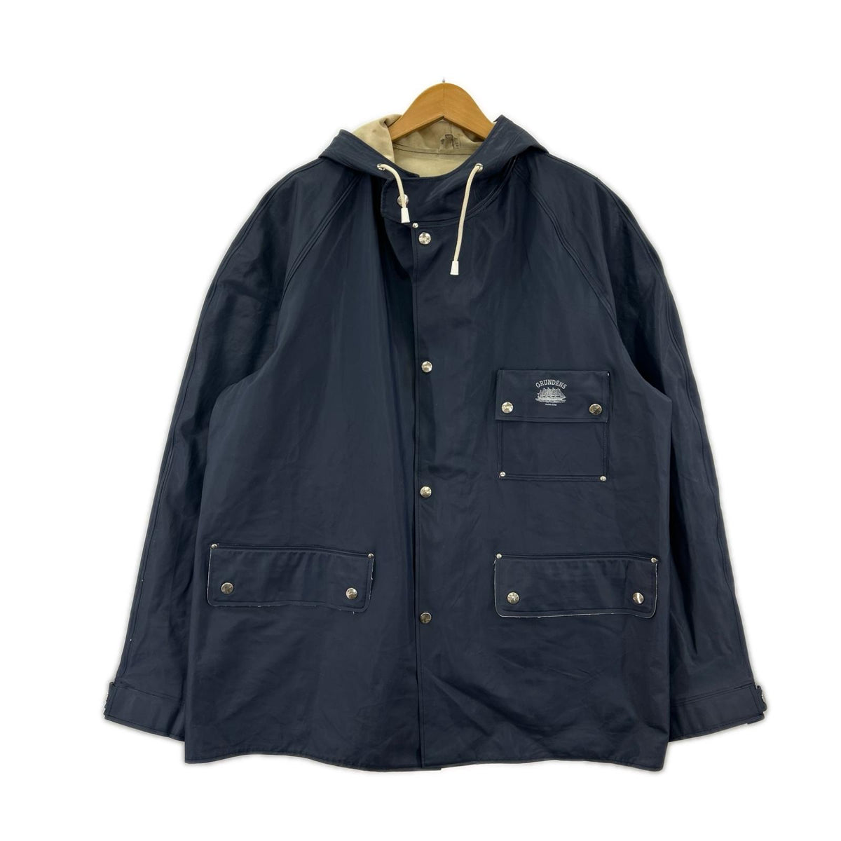 ジャケット GRUNDENS PVCｼﾞｬｹｯﾄ BLU ネイビー