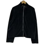 スウェット SHRUNKEN FULLZIP P0L0 46 ブラック