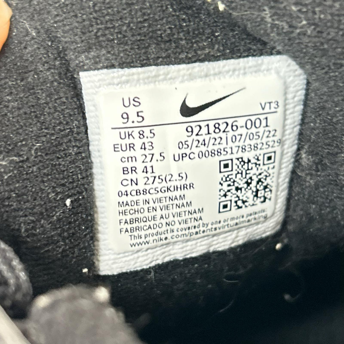 スニーカー Air Max 97（27.5） 27.5cm (US9 1/2 UK9 EU45) ブラック