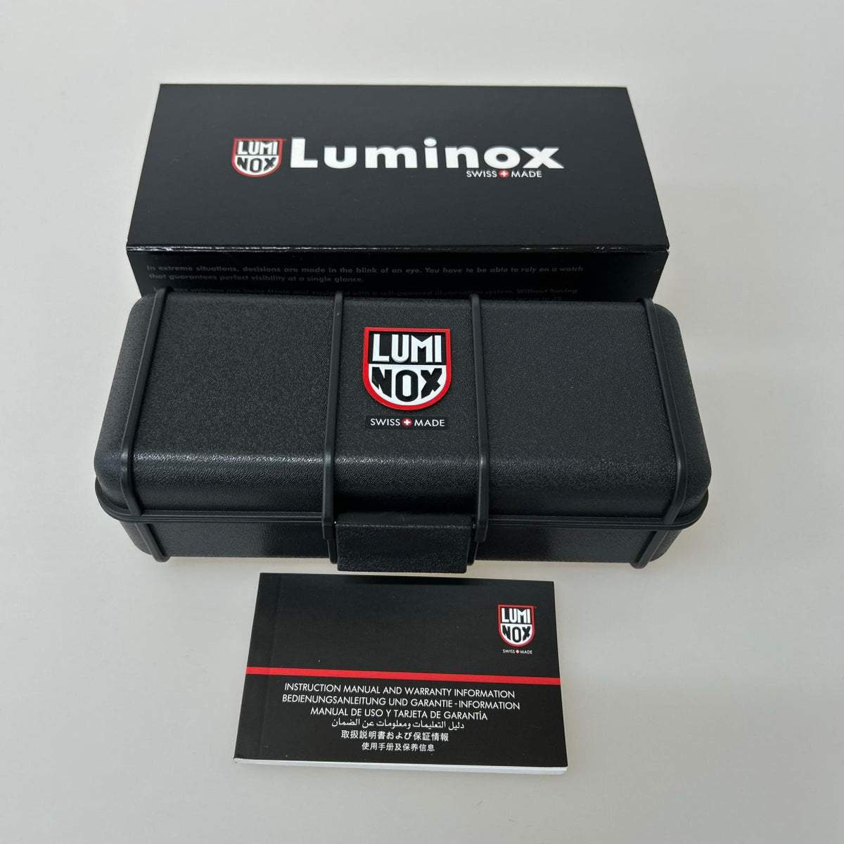 腕時計 luminox 3500-1GBq 黒文字盤 ブラック