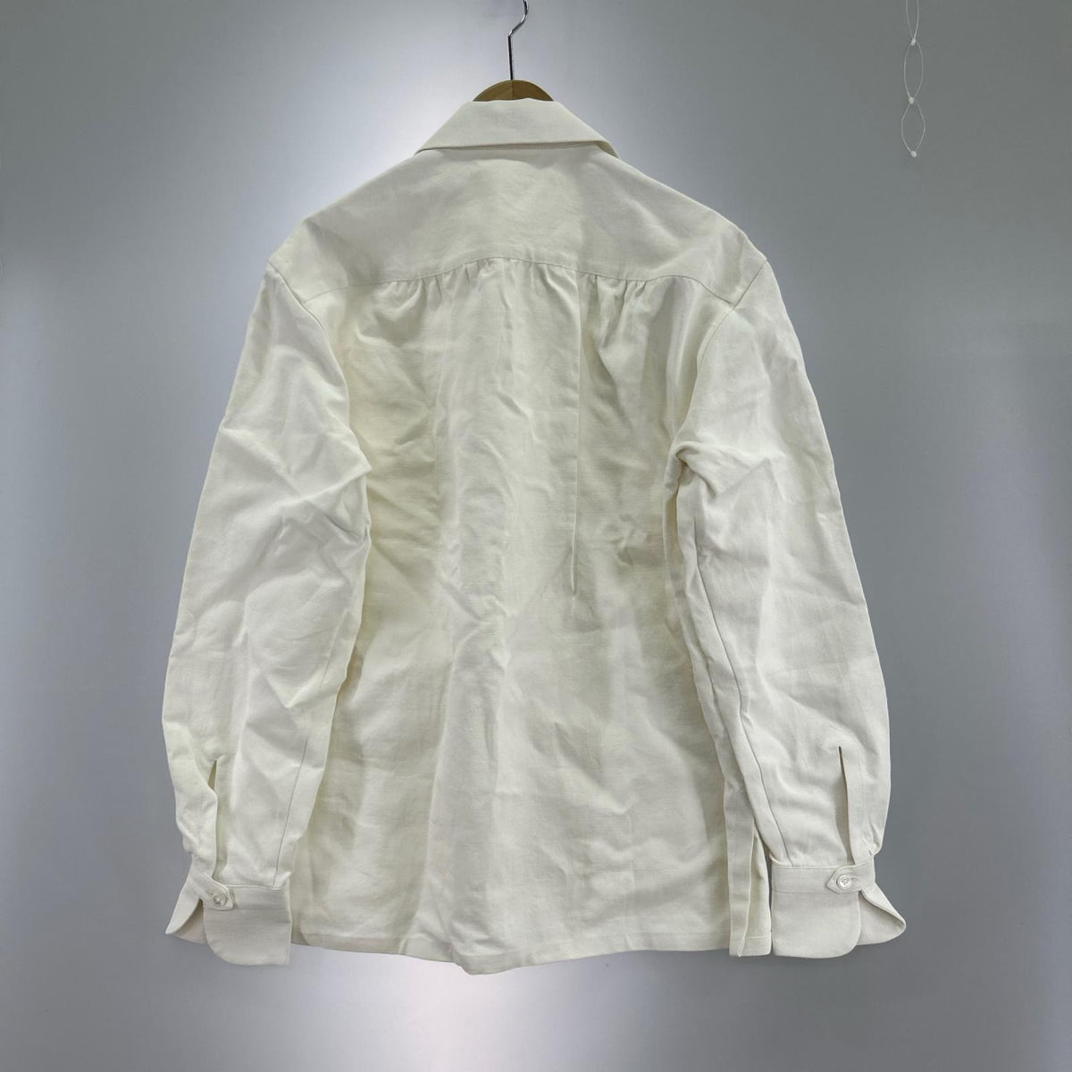 長袖シャツ BOURRIENNE PARIS X ﾘﾈﾝ 白 (XS) ホワイト