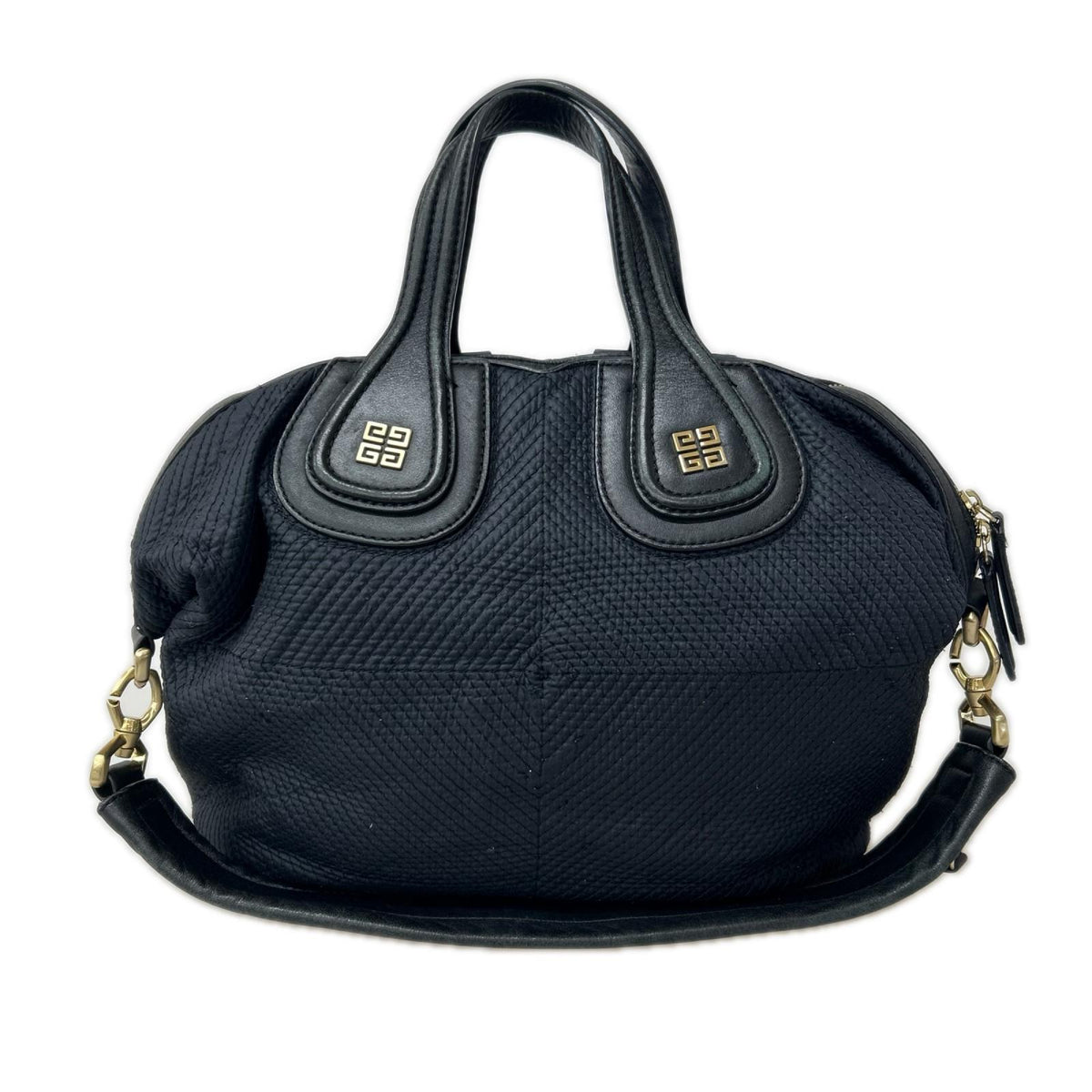 ショルダーバッグ GIVENCHY ﾅｲﾁﾝｹﾞｰﾙ ﾚｻﾞｰ2wayｼｮﾙﾀﾞｰﾊﾞｯｸﾞ ブラック