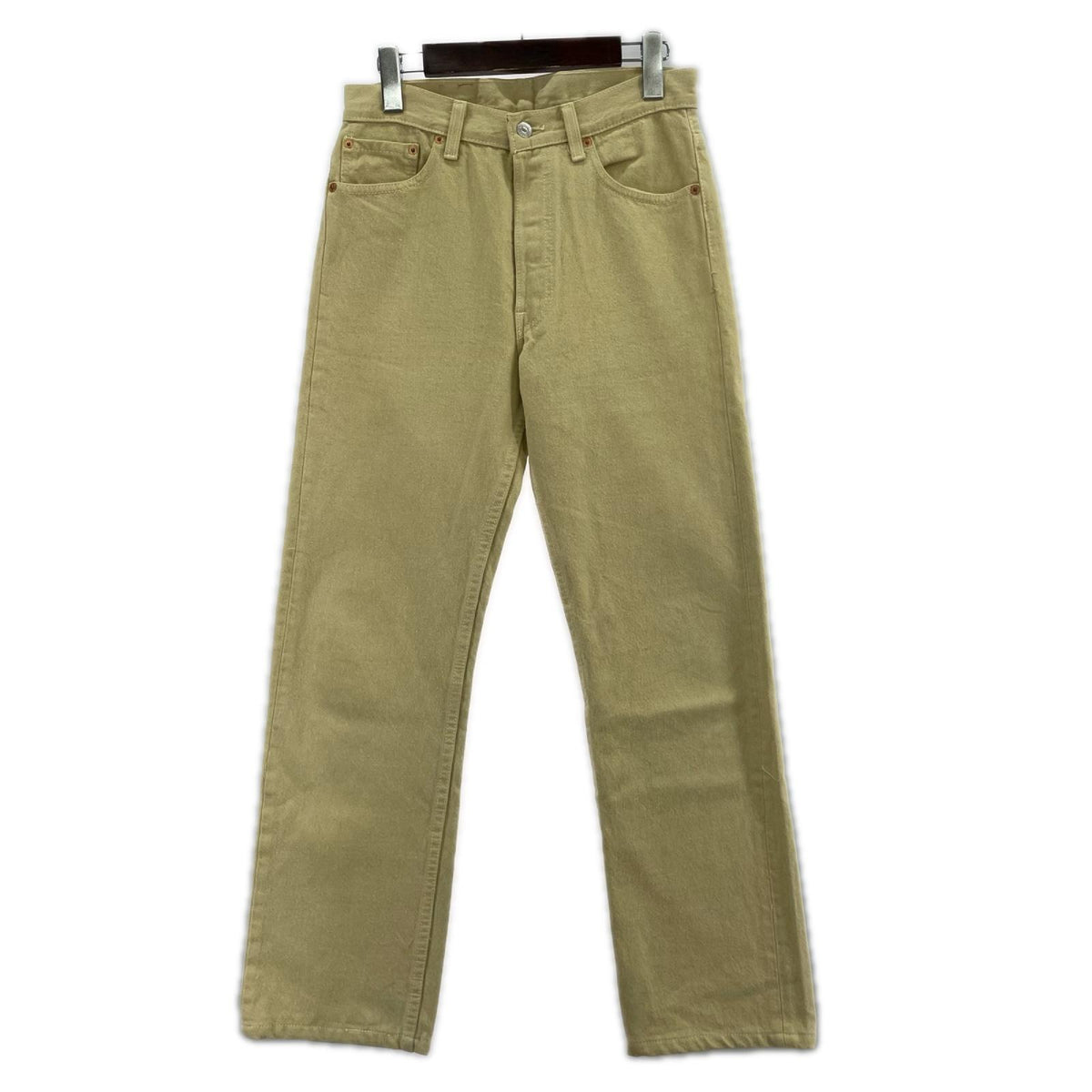 パンツ 501 made in USA 裏ﾎﾞﾀﾝ544 29 ベージュ