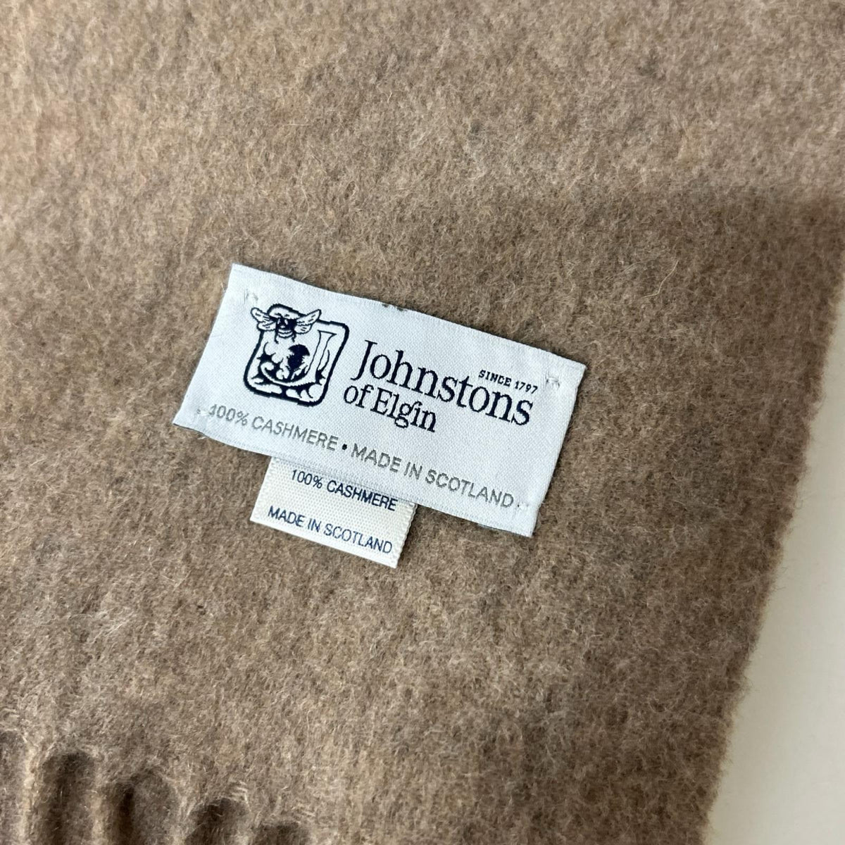 その他アクセサリー Johnstons ｶｼﾐﾔ100％ 大判ｽﾄｰﾙﾏﾌﾗｰ