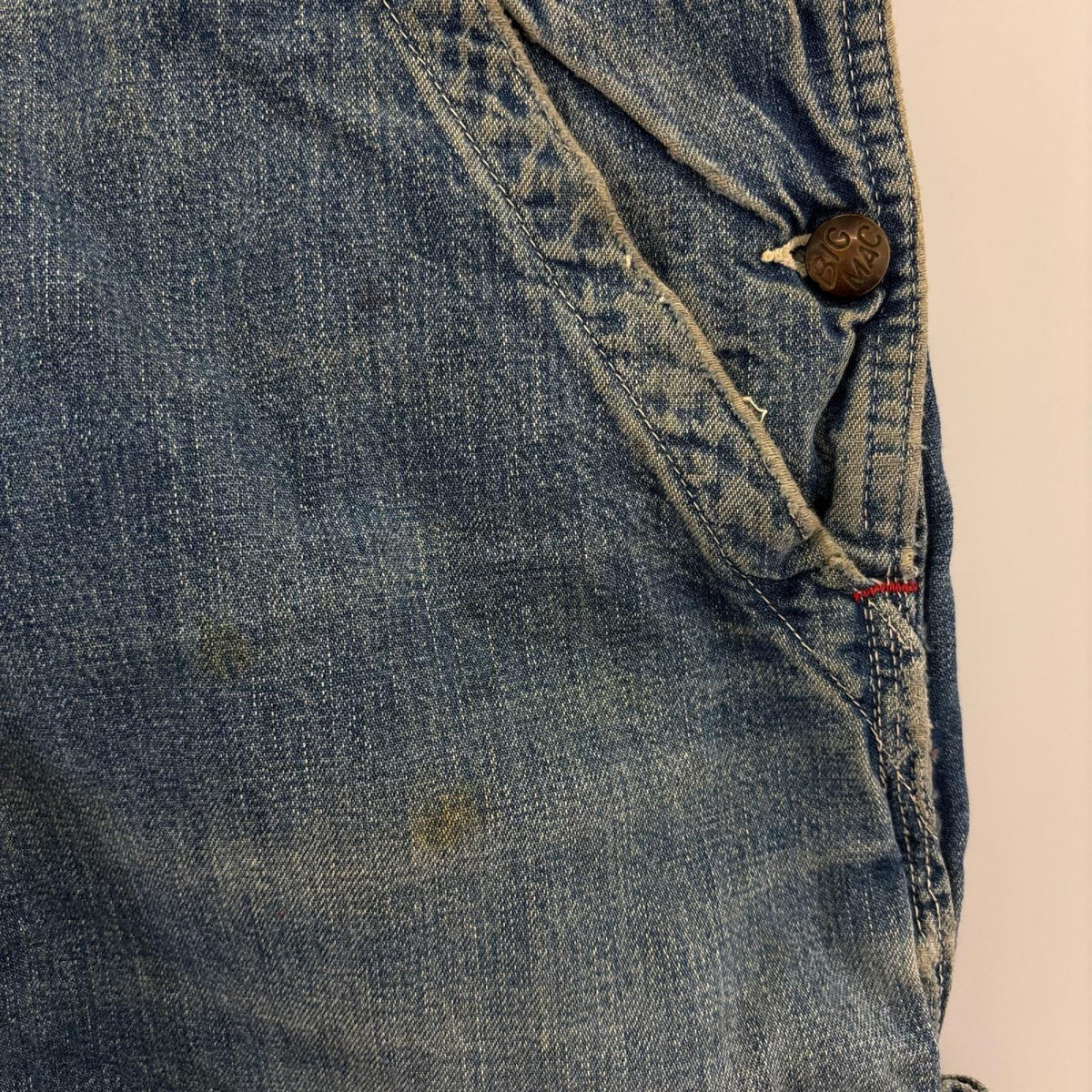 オーバーオール 60ｓ BIG MAC/ﾃﾞﾆﾑｵｰﾊﾞｰｵｰﾙ ブルー