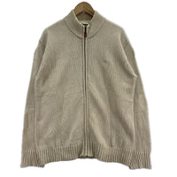 ニット ｼﾞｯﾌﾟﾆｯﾄ WHT M