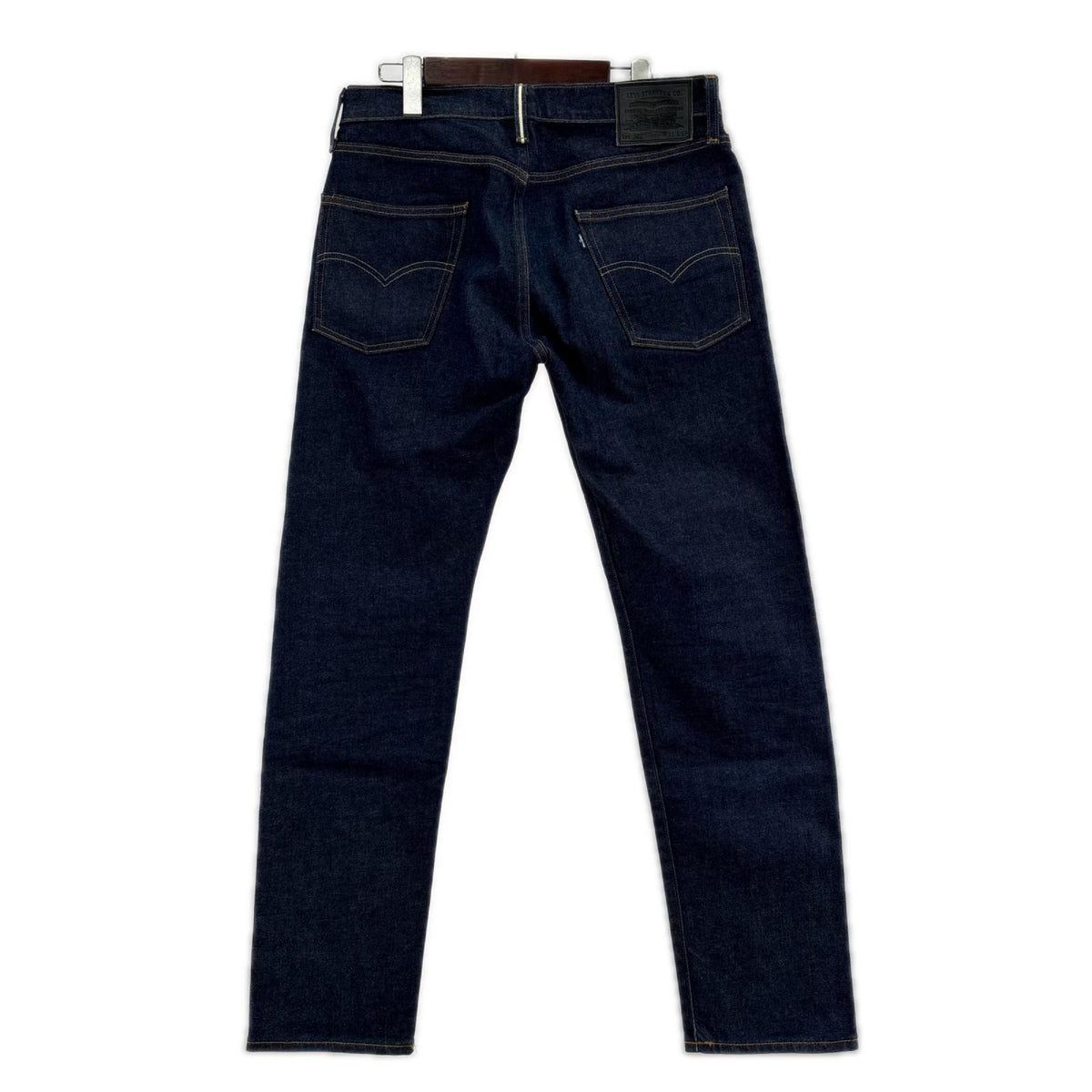 デニムパンツ BLUE TAB ﾃｰﾊﾟｰﾄﾞﾃﾞﾆﾑ 502 W31 L32 31 ネイビー