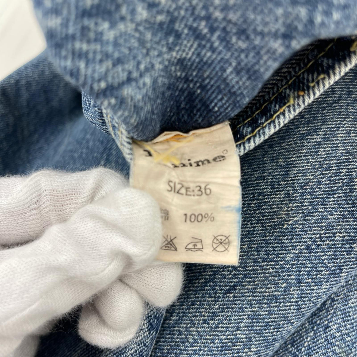 デニムパンツ size36 36 ブルー