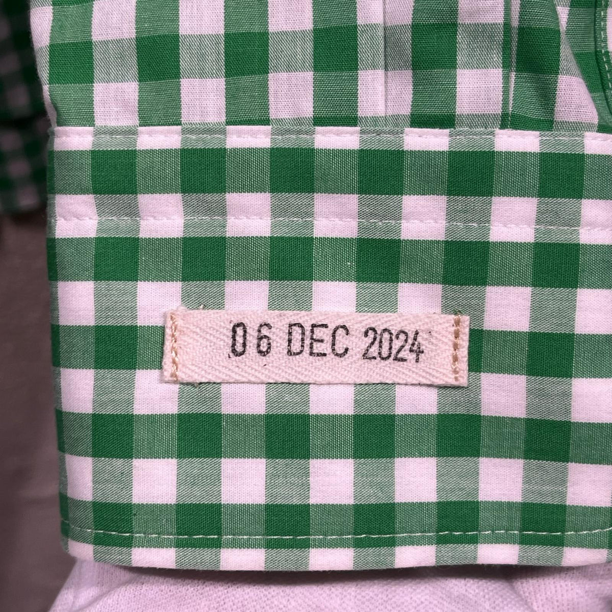 長袖シャツ TSTS GINGHAM SHIRT M