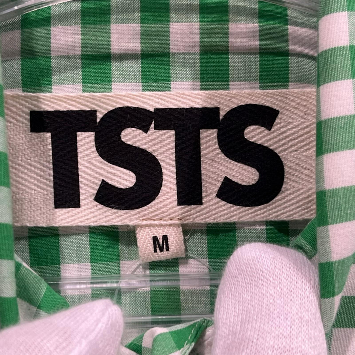長袖シャツ TSTS GINGHAM SHIRT M