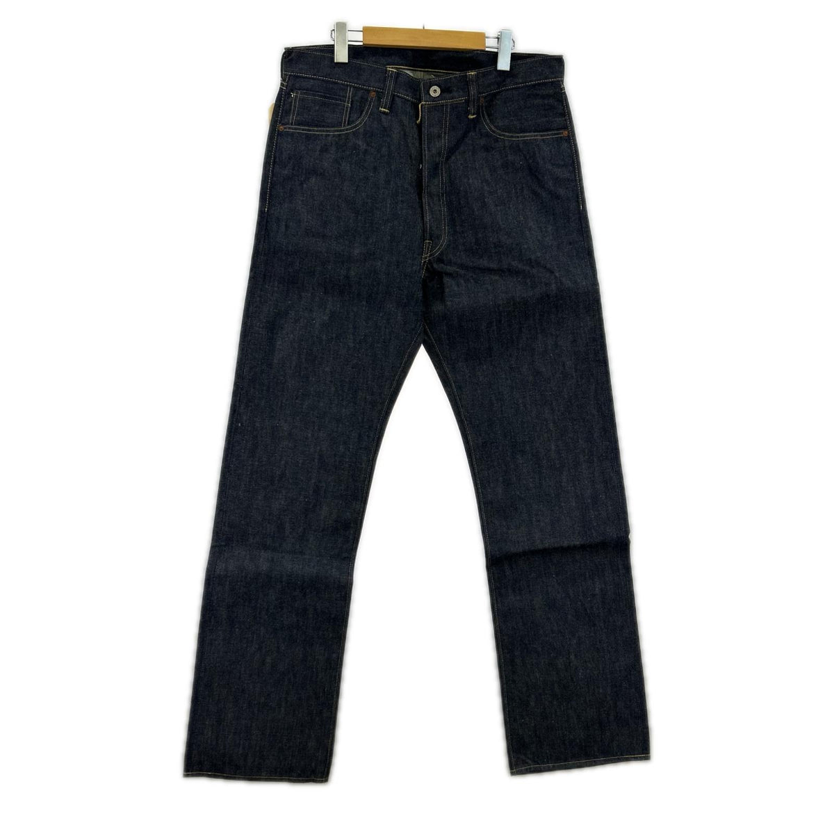 デニムパンツ WORLD WAR II WAIST OVERALLS/36 ネイビー