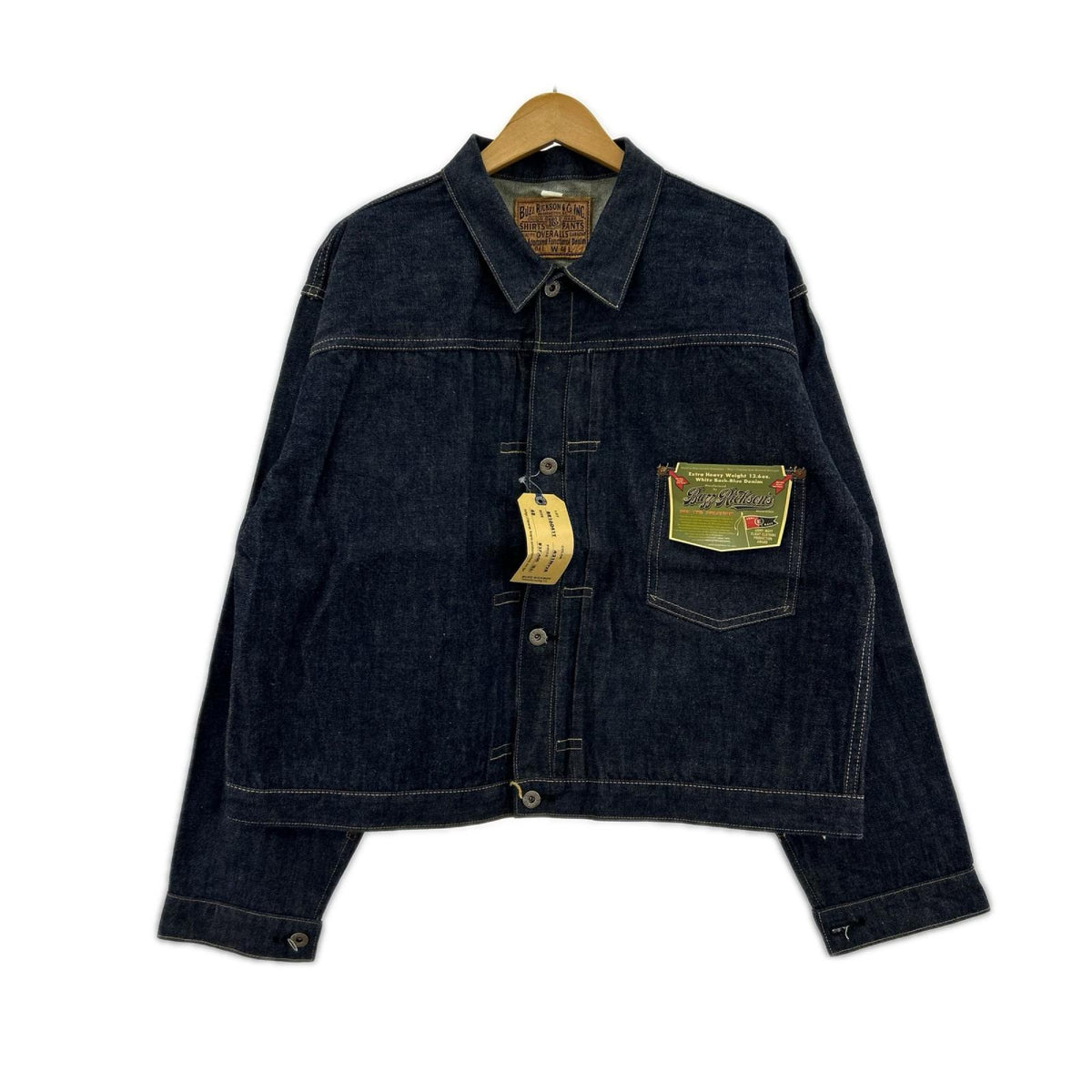 デニムジャケット WORLD WAR II DENIM BLOUSE SPLIT T/48 48 ネイビー