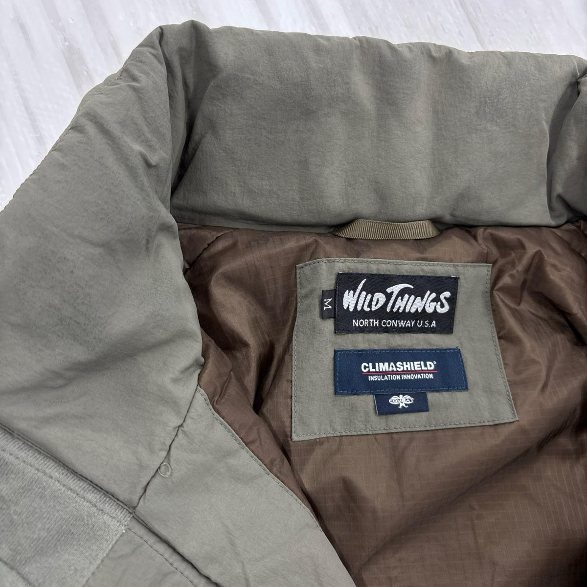 ジャケット COLD WEATHER PARKA/ｻｲｽﾞM M カーキ