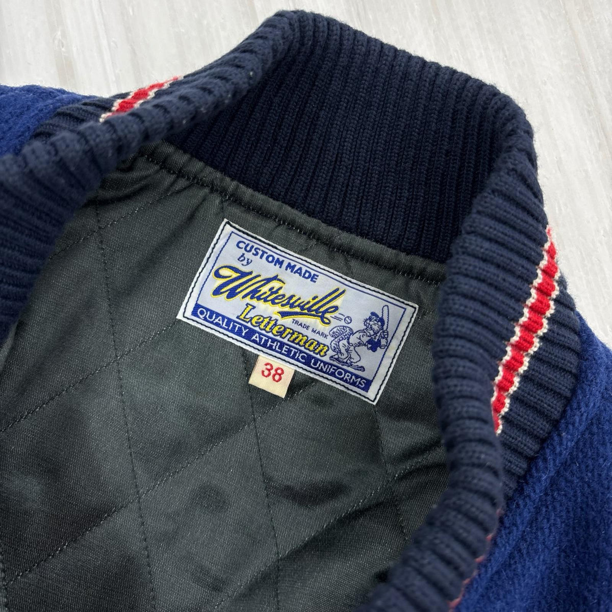 ジャケット WHITESVILLE/WOOL MELTON AWARD JACKET 38 ブルー