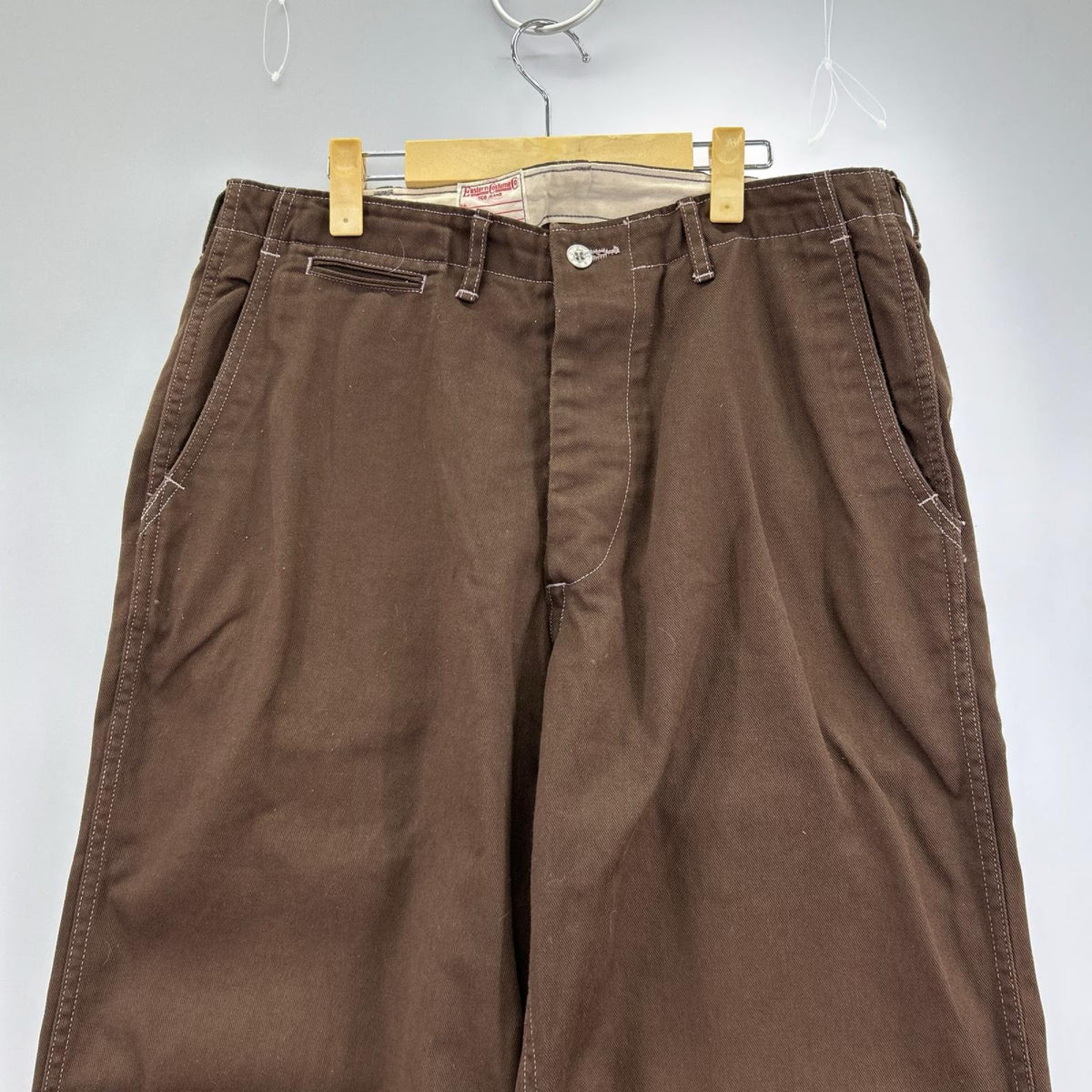 パンツ Eastern Costumu Co TCB Jeans ﾄﾗｳｻﾞｰｽﾞﾊﾟﾝﾂ 34 ブラウン