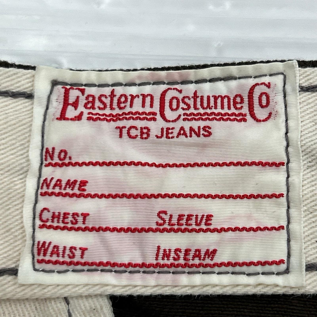 パンツ Eastern Costumu Co TCB Jeans ﾄﾗｳｻﾞｰｽﾞﾊﾟﾝﾂ 34 ブラウン