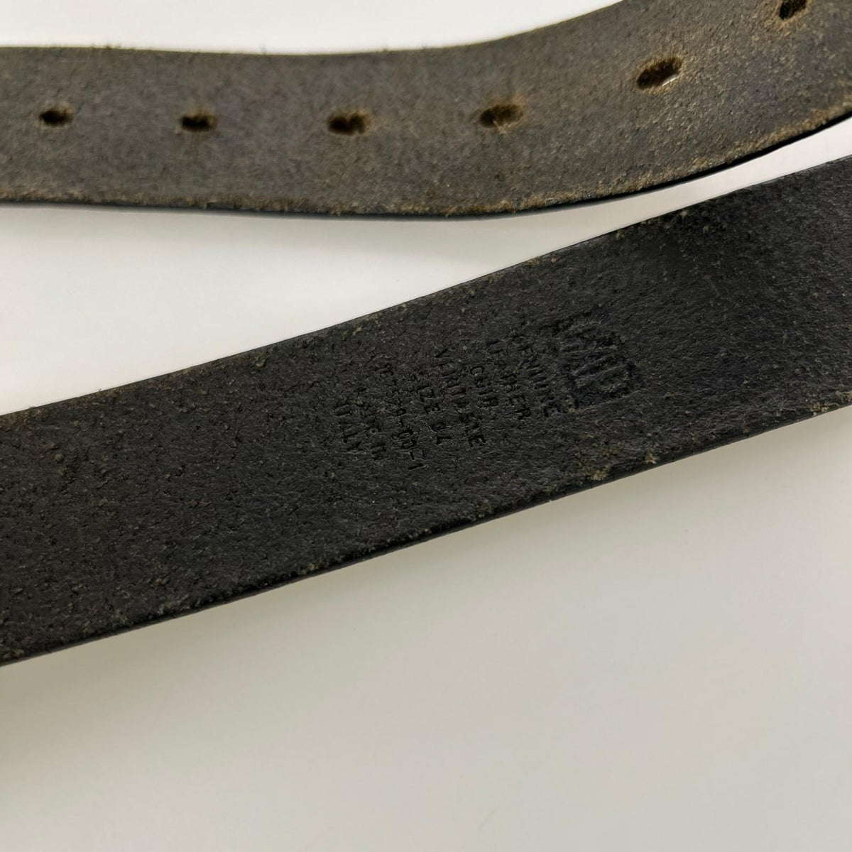 その他アクセサリー OLD GAP ﾚｻﾞｰﾍﾞﾙﾄ ｲﾀﾘｱ製 BLK ブラック