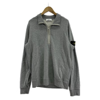 スウェット Garment Dyed Fleece Half Zip Melange GRY M グレー