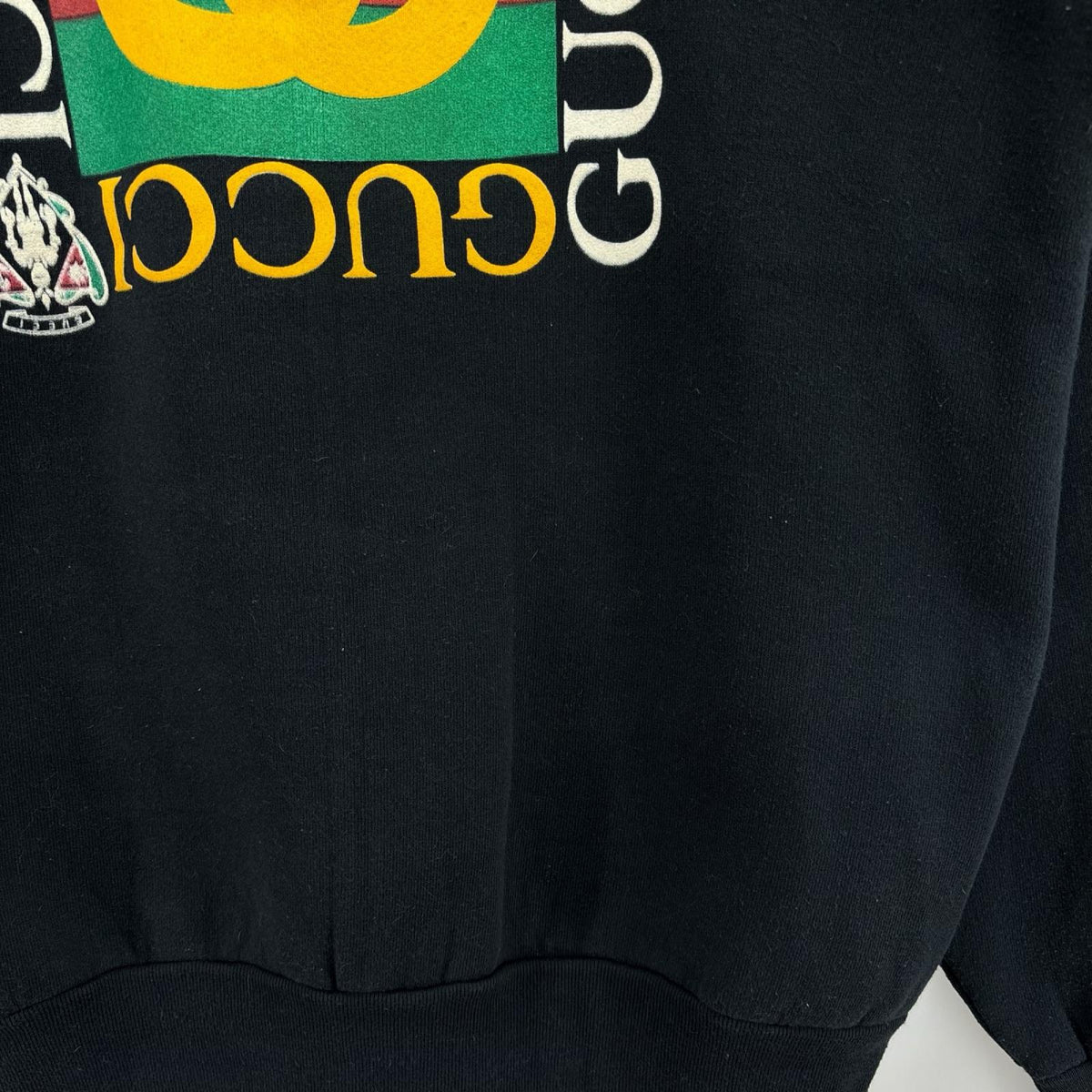 スウェット 80s ｲﾝｸﾞﾘｯｼｭﾌﾟﾘﾝﾄｽｳｪｯﾄ USA製 L BLK L ブラック