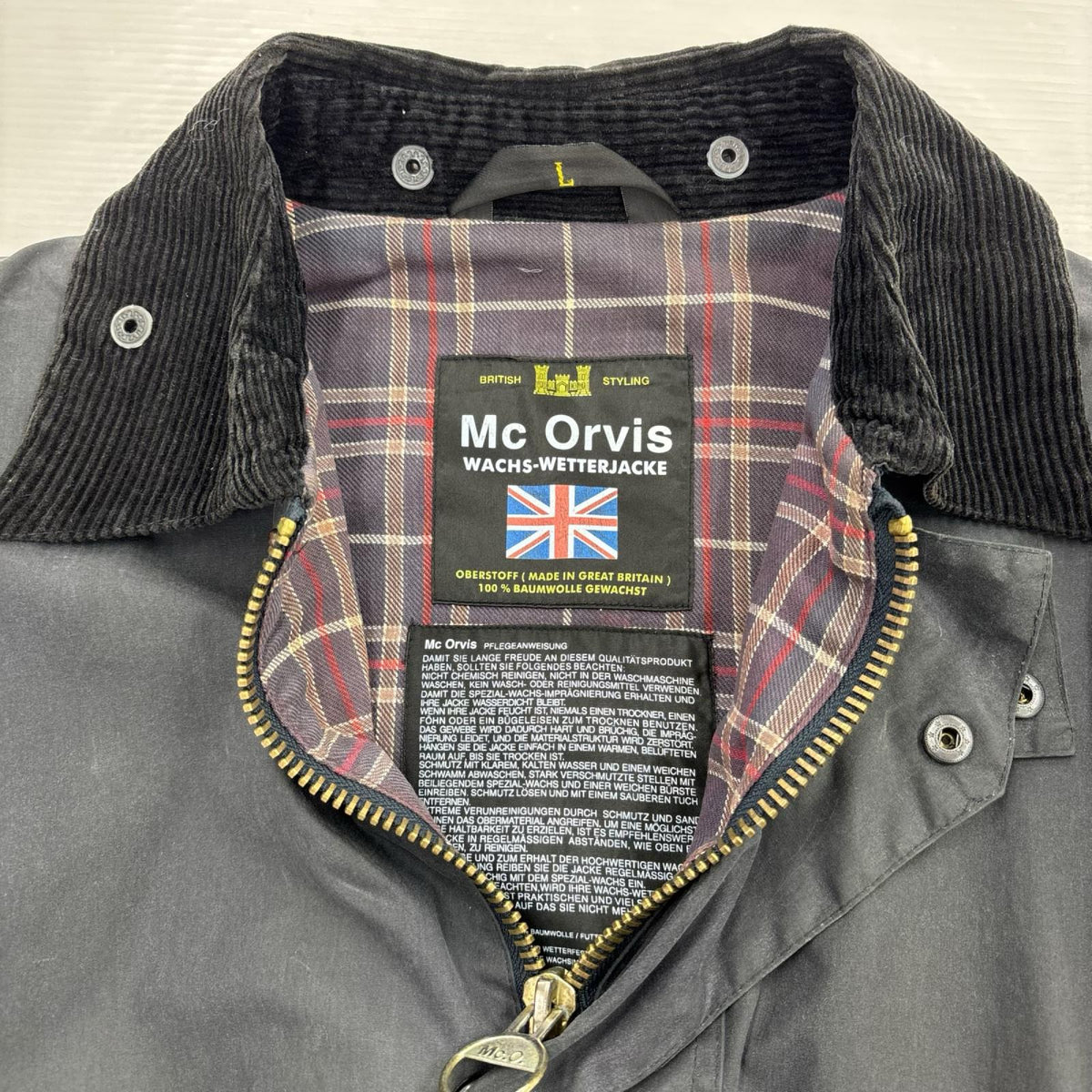 ジャケット MC ORVIS ｵｲﾙﾄﾞｼﾞｬｹｯﾄ 黒 ブラック