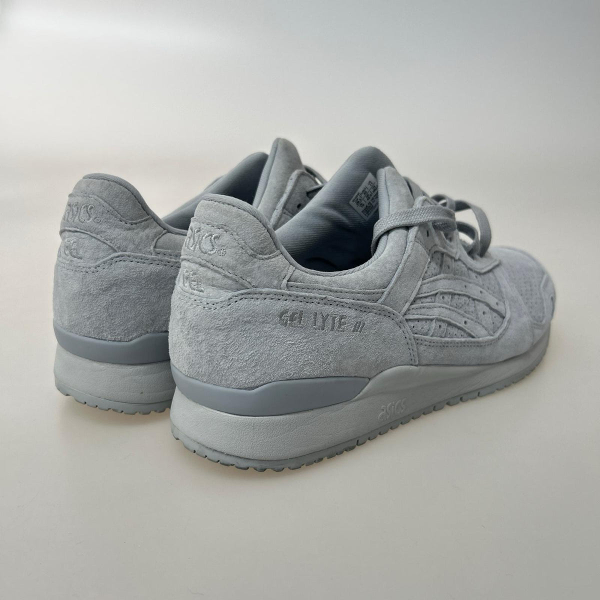 スニーカー GEL-LYTE III OG/28.5/1201A050 28.5cm (US10 1/2 UK10 EU47) グレー